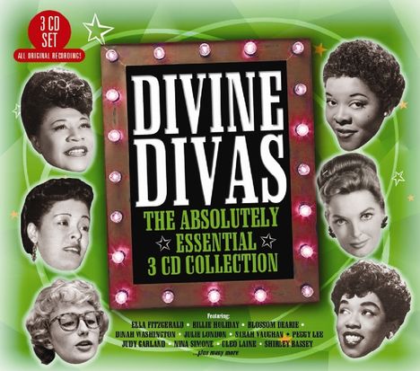 Divine Divas: The Absolutely Essential Collection, 3 CDs