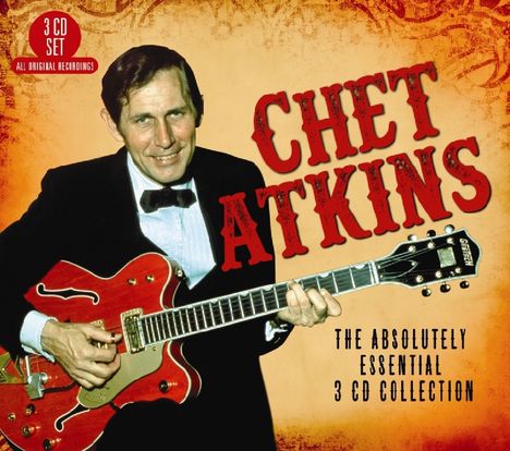 Chet Atkins: The Absolutely Essential Collection, 3 CDs
