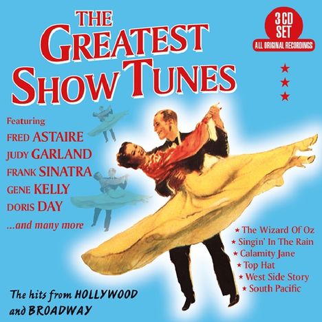 Filmmusik: Greatest Show Tunes, 3 CDs