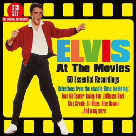 Elvis Presley (1935-1977): Filmmusik: Elvis At The Movies: 60 Essential Recordings, 3 CDs