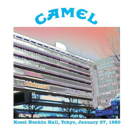 Camel: Kosei Nenkin Hall, Tokyo 1980 (Clear Blue Vinyl), LP