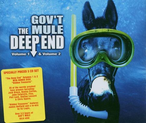 Gov't Mule: The Deep End Vol. 1 &amp; 2, 3 CDs