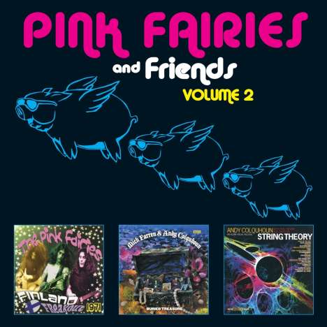 Pink Fairies: Pink Fairies And Friends Vol.2, 3 CDs