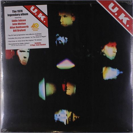 U.K.: U.K. (40th Anniversary) (remastered), LP
