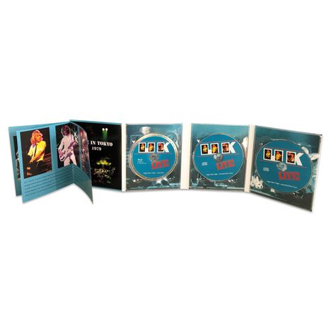 U.K.: Night After Night: Live! (Extended-Edition), 1 Blu-ray Audio und 2 CDs