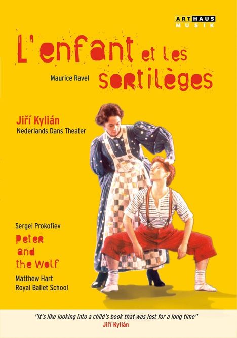 Nederlands Dans Theater: L'enfant et les sortileges, DVD