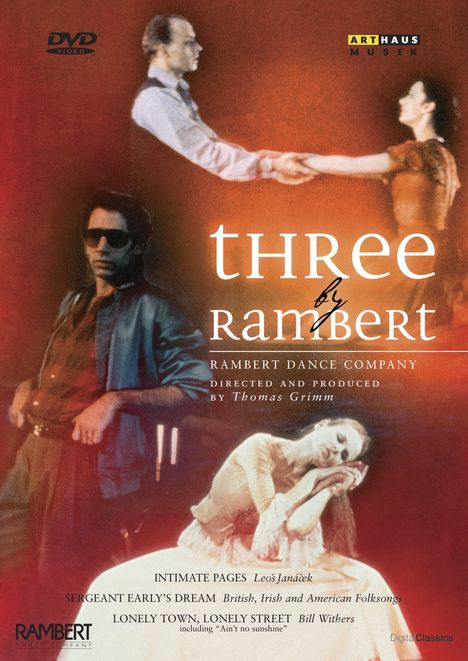 Rambert Dance Company - Three by Rambert, DVD