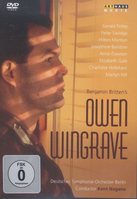 Benjamin Britten (1913-1976): Owen Wingrave (Opernfilm), DVD