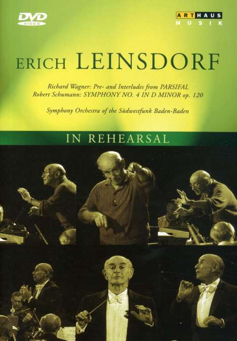 Erich Leinsdorf dirigiert, DVD