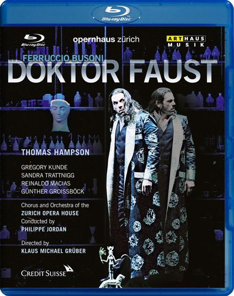 Ferruccio Busoni (1866-1924): Doktor Faust (Blu-ray), Blu-ray Disc