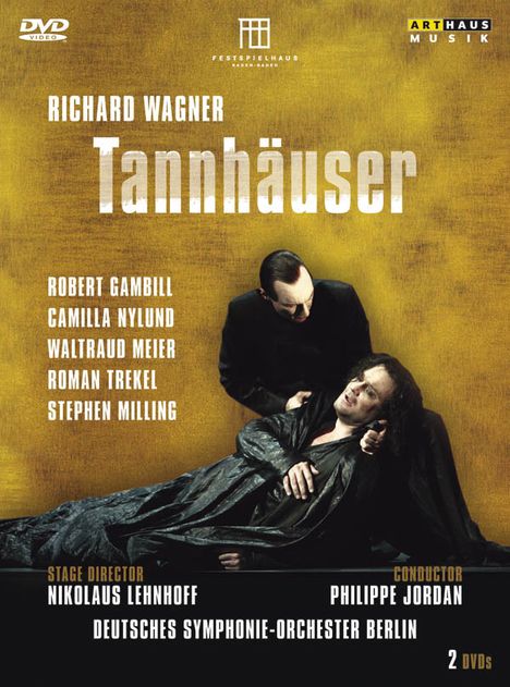 Richard Wagner (1813-1883): Tannhäuser, 2 DVDs