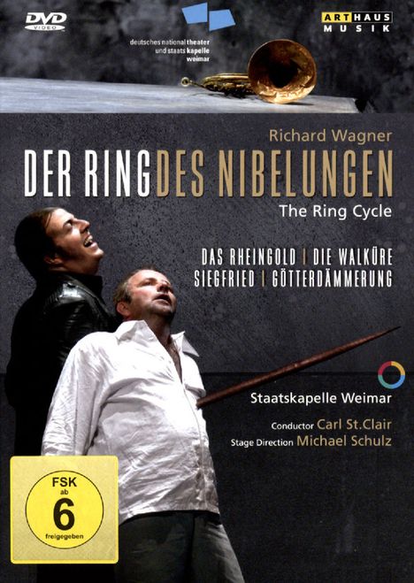 Richard Wagner (1813-1883): Der Ring des Nibelungen, 7 DVDs