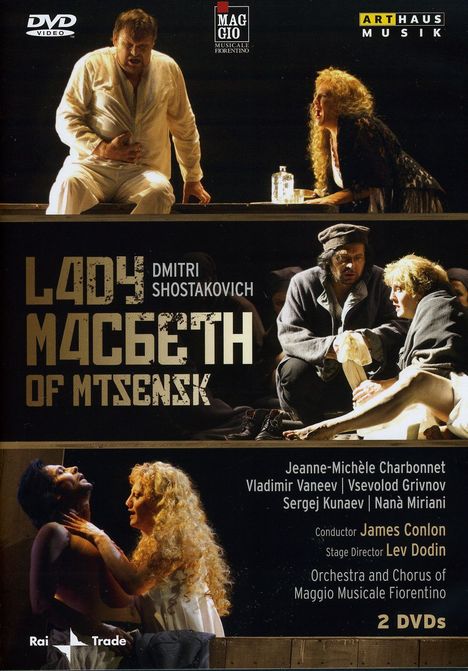 Dmitri Schostakowitsch (1906-1975): Lady Macbeth von Mtsensk, 2 DVDs