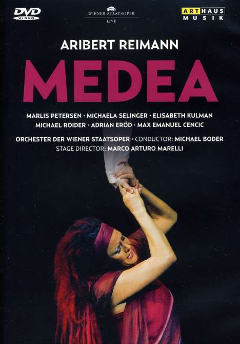 Aribert Reimann (1936-2024): Medea, DVD
