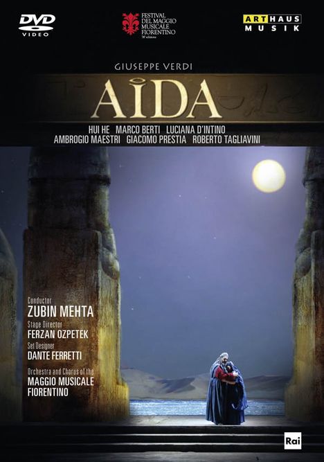 Giuseppe Verdi (1813-1901): Aida, DVD