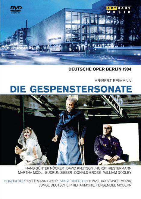 Aribert Reimann (1936-2024): Die Gespenstersonate, DVD