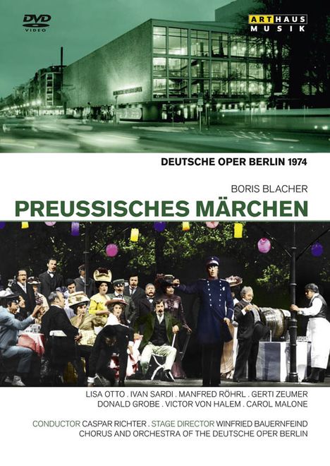 Boris Blacher (1903-1975): Preussisches Märchen, DVD