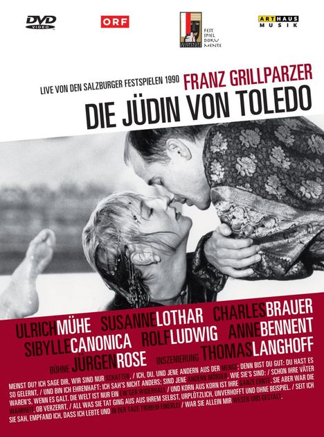 Die Jüdin von Toledo (Salzburger Festspiele 1990), DVD