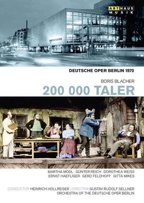 Boris Blacher (1903-1975): 200 000 Taler, DVD