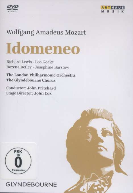Wolfgang Amadeus Mozart (1756-1791): Idomeneo, DVD