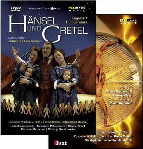 Engelbert Humperdinck (1854-1921): Hänsel &amp; Gretel, 2 DVDs