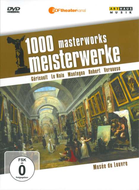 1000 Meisterwerke - Musee Du Louvre, DVD