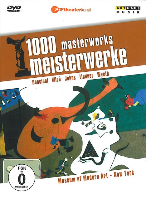 1000 Meisterwerke - Museum Of Modern Art, New York, DVD