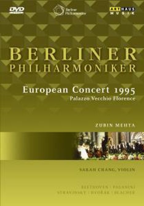 Berliner Philharmoniker - Europakonzert 1995 (Florenz), DVD