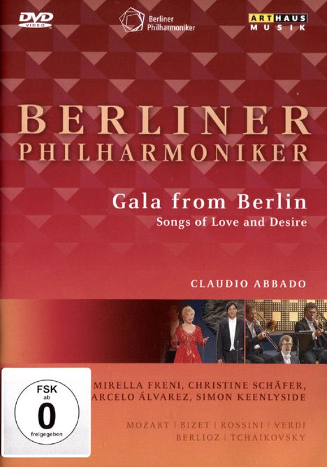 Berliner Philharmoniker - Gala from Berlin 1998, DVD