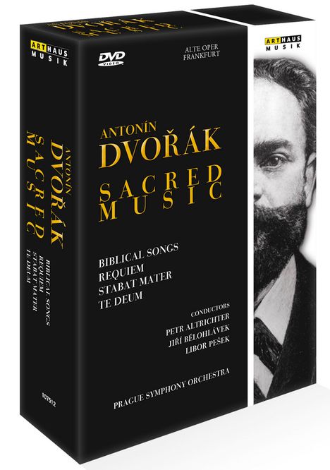 Antonin Dvorak (1841-1904): Geistliche Werke, 3 DVDs