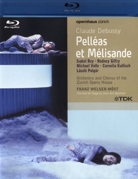 Claude Debussy (1862-1918): Pelleas und Melisande, 2 Blu-ray Discs