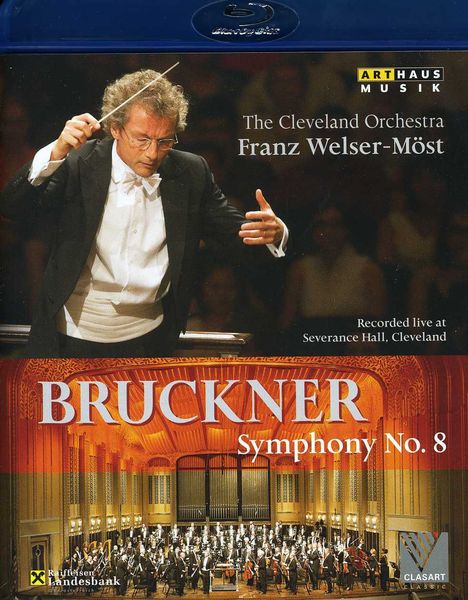 Anton Bruckner (1824-1896): Symphonie Nr.8, Blu-ray Disc