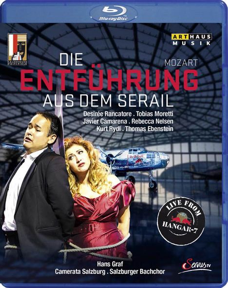 Wolfgang Amadeus Mozart (1756-1791): Die Entführung aus dem Serail, Blu-ray Disc