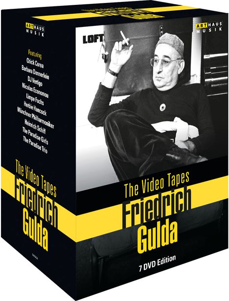 Friedrich Gulda - The Video Tapes, 7 DVDs