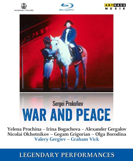 Serge Prokofieff (1891-1953): Krieg und Frieden op.91, Blu-ray Disc