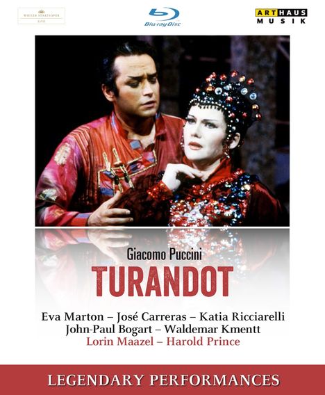 Giacomo Puccini (1858-1924): Turandot, Blu-ray Disc