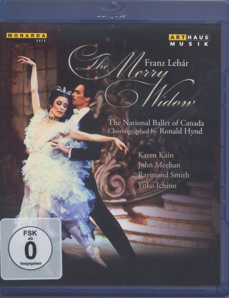 National Ballet of Canada: The Merry Widow, Blu-ray Disc