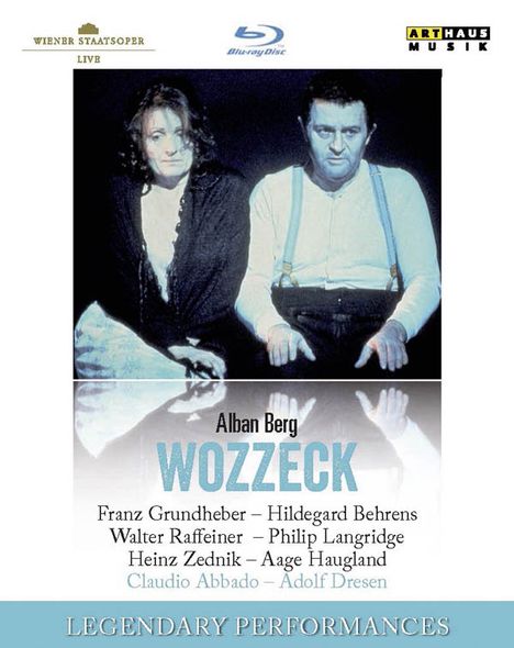 Alban Berg (1885-1935): Wozzeck, Blu-ray Disc