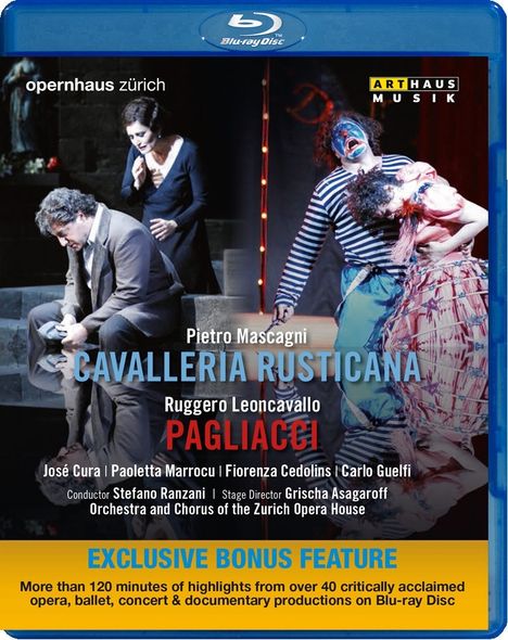 Pietro Mascagni (1863-1945): Cavalleria Rusticana, Blu-ray Disc