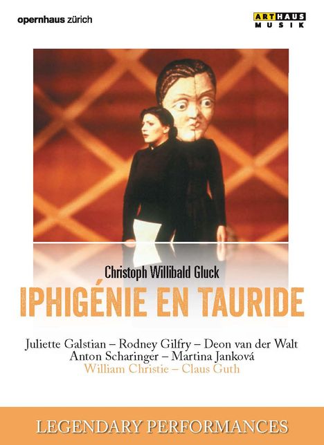 Christoph Willibald Gluck (1714-1787): Iphigenie auf Tauris, DVD