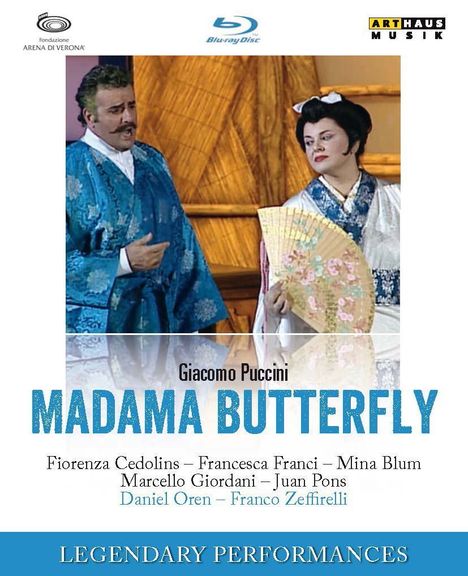 Giacomo Puccini (1858-1924): Madama Butterfly, Blu-ray Disc