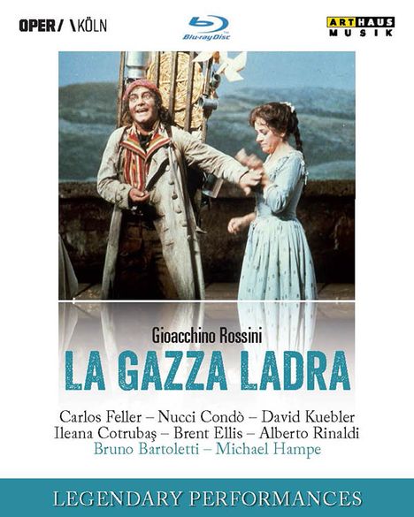 Gioacchino Rossini (1792-1868): La Gazza Ladra (Die diebische Elster), Blu-ray Disc