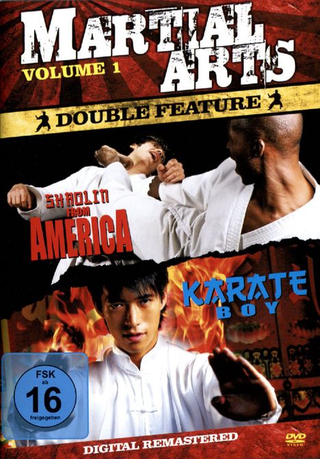 Martial Arts Vol. 1, DVD