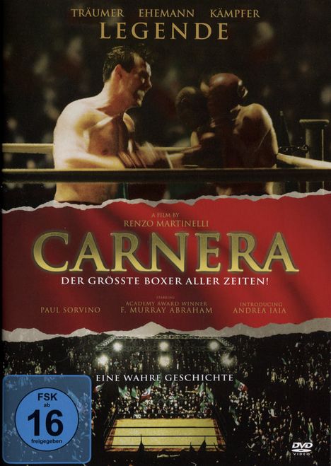 Carnera, DVD
