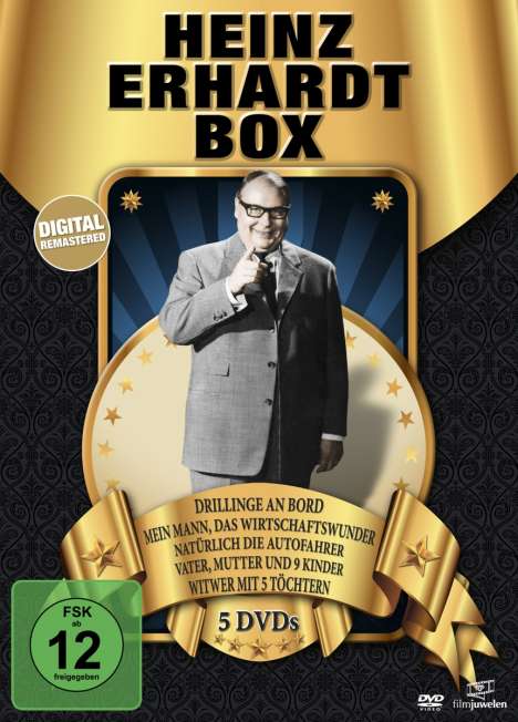 Heinz Erhardt Box, 5 DVDs