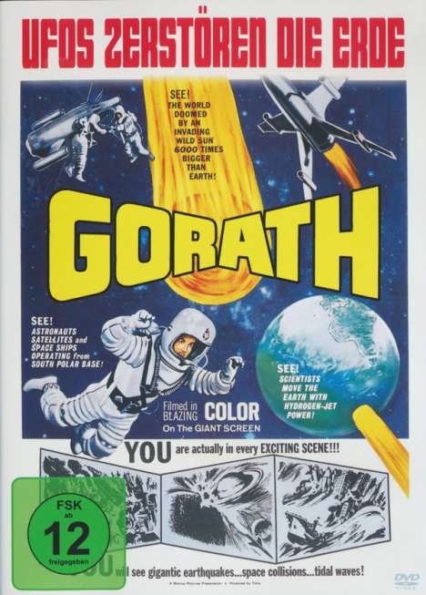 Gorath - Ufos zerstören die Erde, DVD