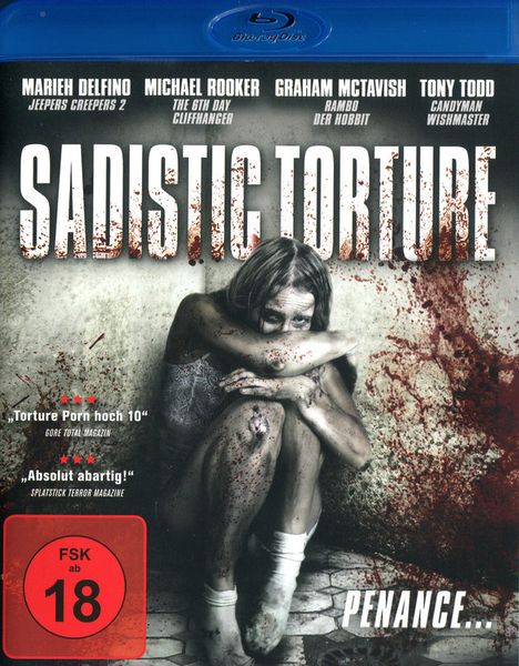 Sadistic Torture (Blu-ray), Blu-ray Disc