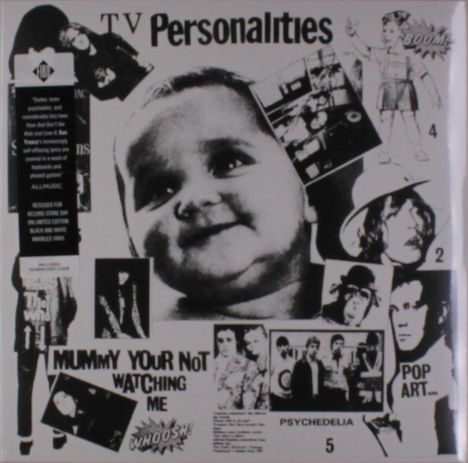 Television Personalities (TV Personalities): Mummy You're Not Watching Me (Limited-Edition) (Black And White Marbled Vinyl), LP