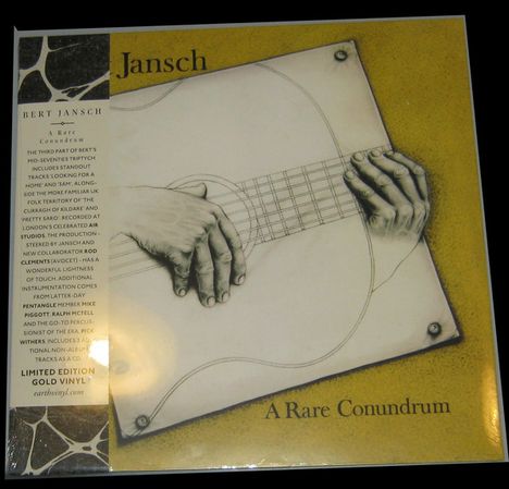 Bert Jansch: A Rare Conundrum (Limited-Edition) (Gold Vinyl), 1 LP und 1 CD