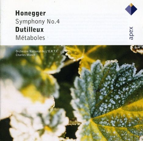 Arthur Honegger (1892-1955): Symphonie Nr.4, CD